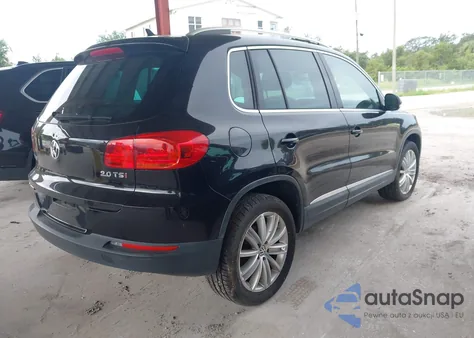 2015 Volkswagen Tiguan Se из США, поврежденный, VIN WVGAV7AX5FW591728